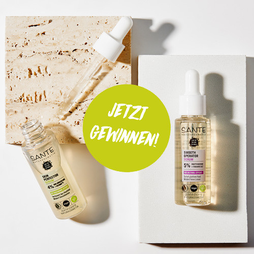 1 von 4 SANTE Produktpaketen gewinnen!