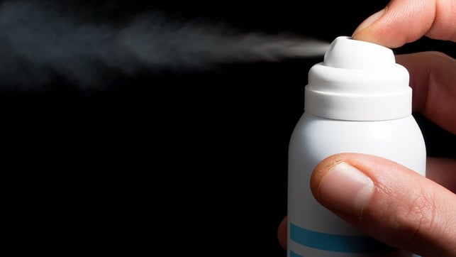 Spraydose Deo V1 Deo-Test, Stiftung Warentest
