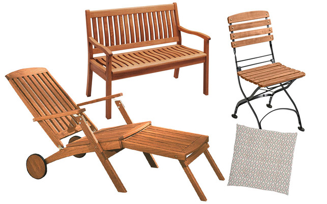garten-balkon-moebel-2-s-memolife-TRANQUILLO-avocadostore-220318-1280x800 Gemütlich und nachhaltig: Garten- und Balkonmöbel wie Gartenstuhl „Maya“ samt Polster (r.), der „Deckchair“ (l.u.) und die Gartenbank „Cansa“ (l.o.).