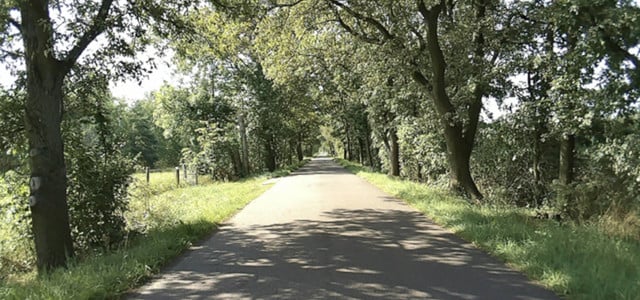 Der Radweg "kühle Spur"