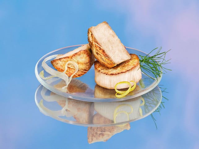 vegane-jakobsmuscheln-aus-luft-eins-der-meeresfrue-air-protein-220427_download Vegane Jakobsmuscheln aus Luft: Eins der Meeresfrüchte-Produkte von Air Protein.