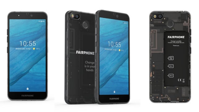 Fairphone 3 Länger und größer: das Fairphone 3