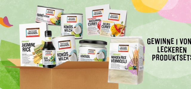 Fairtrade Original Gewinnspiel Produktset gewinnen