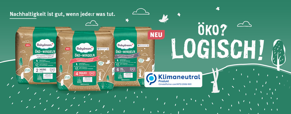 Rossmann Babydream Ökowindeln gewinnen
