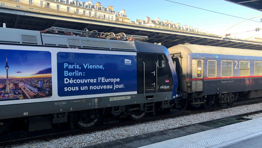 Nachtzug Berlin-Paris-Wien Nachtzug Berlin-Paris-Wien
