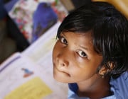 Indien Glück Schule Schulfach