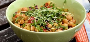 Kichererbsen-Salat