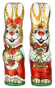 Sieht man selten: Gepa bietet Osterhasen – und Osterhäsinnen! Sieht man selten: Gepa bietet Osterhasen – und Osterhäsinnen!