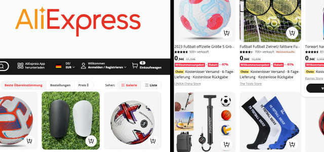 AliExpress ist Sponsor der Fußball-EM – warum Shopping bei dem China-Shop keine gute Idee ist