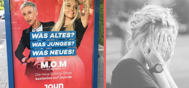 Sexistische Werbeplakate Joyn