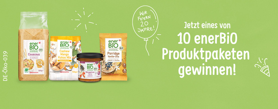 enerBiO Produktpaket gewinnen