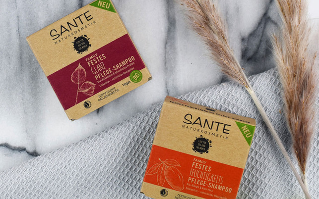 SANTE_FesteShampoos_Produkte_1280x800px LOGONA SANTE Festes Shampoo
