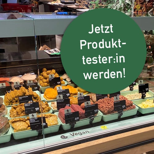REWE sucht Tester:innen für die vegane Produktauswahl