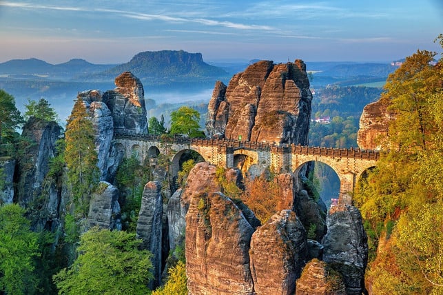 Fasting in Germany is worthwhile - for example in Saxon Switzerland.