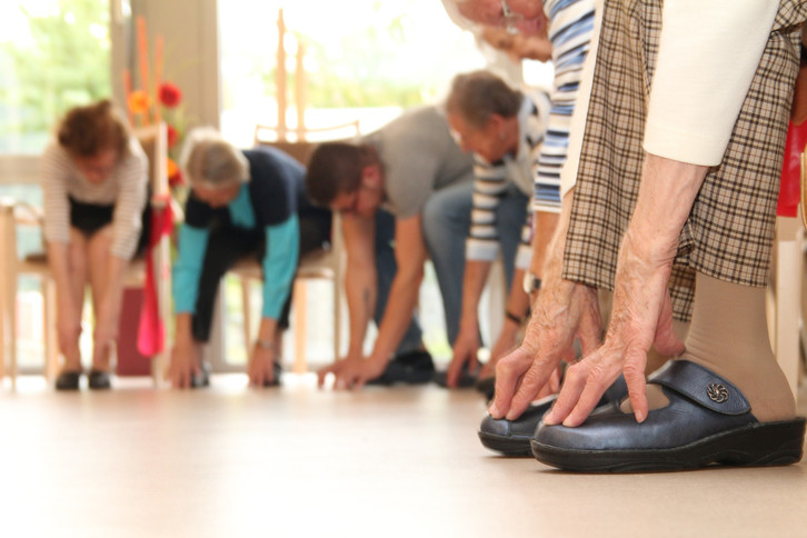 Mobility training is particularly important for older people.
