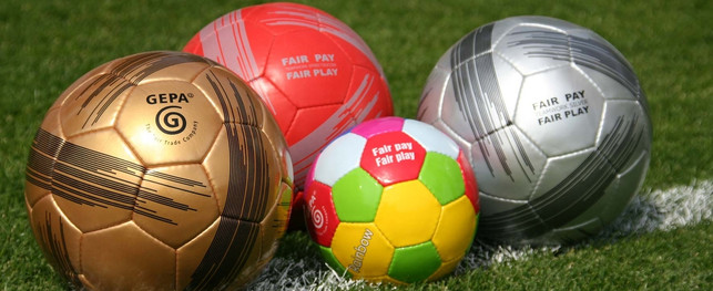 fussbaelle-der-gepa-gepa-181231_download Fußbälle der Gepa werden unter fairen Arbeitsbedingungen hergestellt.