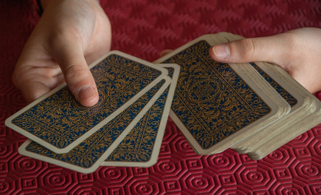 Playing cards allows you to save electricity and spend time with friends.