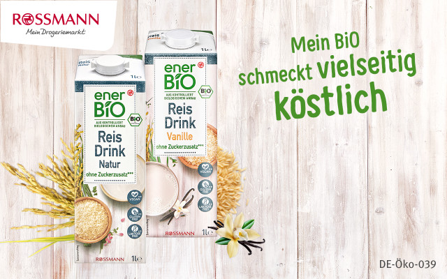 ROSSMANN enerBiO Reisdrink Vanille Natur