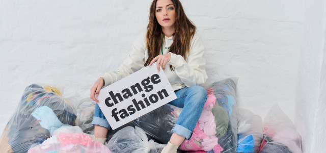 Schauspielerin Anne Menden ist das Gesicht der Fairtrade-Kampagne "Change Fashion".