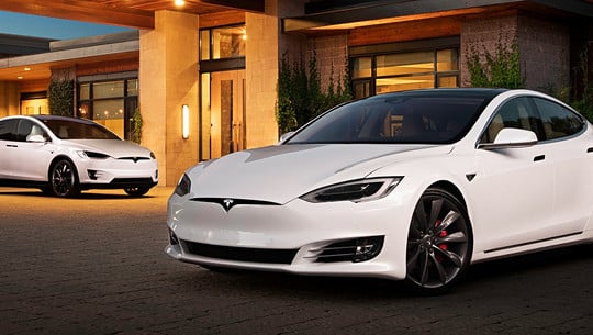 Tesla Model S Tesla Model S Elektroauto