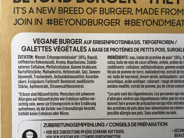 Image from iOS beyond burger inhaltsstoffe beyond meat