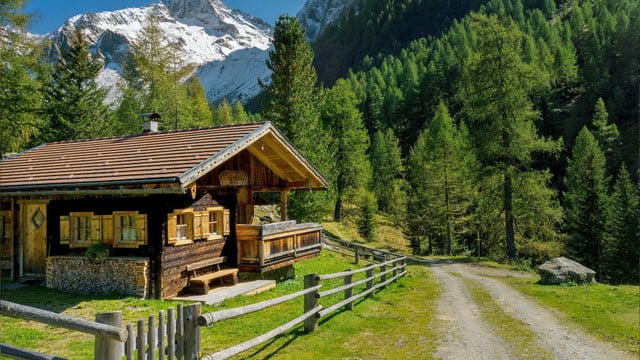 Arbeiten auf Berghütten Arbeiten auf Berghütten