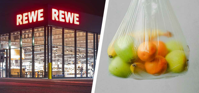 Rewe und Co.: Verschenken Alternative zu Plastiktüten