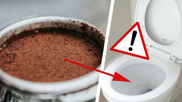 Kaffeesatz im Klo gegen Geruch? Darum ist der Trick Unsinn Kaffeesatz in Toilette