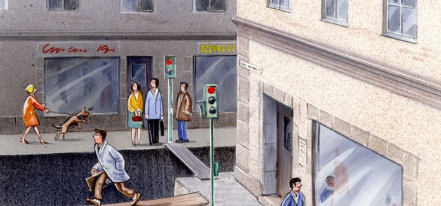 Illustration: So viel Platz haben Autos in der Stadt