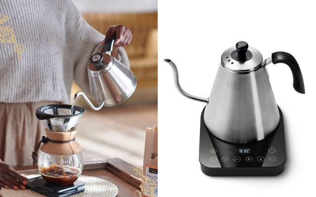 Tchibo-Kaffee-schwanenhals-kessel Tchibo Wasserkessel Edelstahl Kaffee