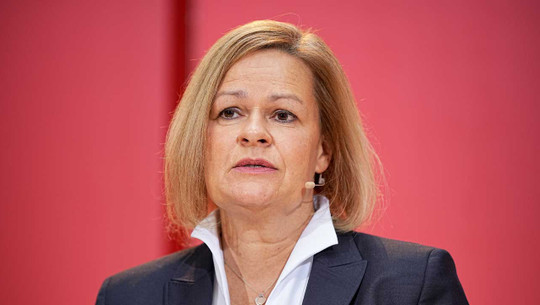 Innenministerin Faeser (SPD) Innenministerin Faeser (SPD)