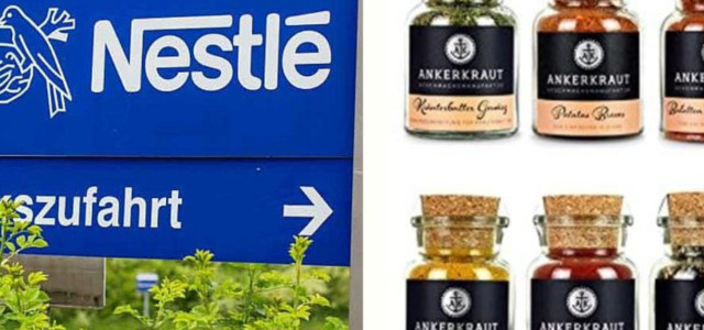 Der Lebensmittelkonzern Nestlé übernimmt den Gewürz-Hersteller Ankerkraut.