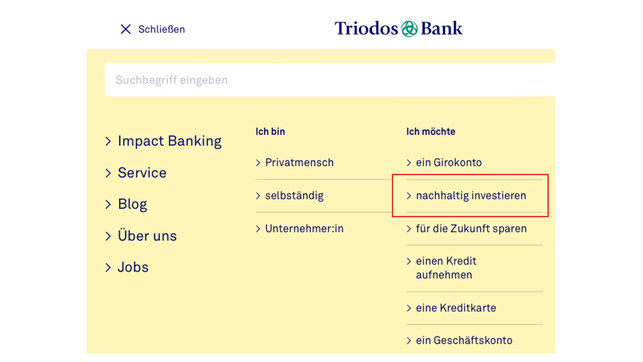 Nachhaltig investieren Nachhaltig investieren