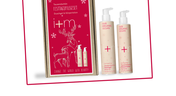 Adventskalender i+m jetzt gewinnen Festtagspflegeset