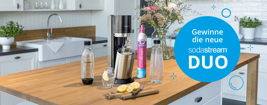 SodaStream Header DUO Gewinnspiel