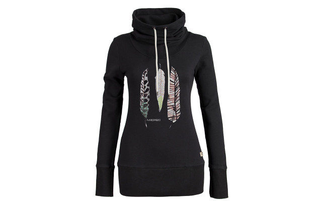 Baumwoll-Sweatshirt „Stella Three Feathers“ Baumwoll-Sweatshirt „Stella Three Feathers“