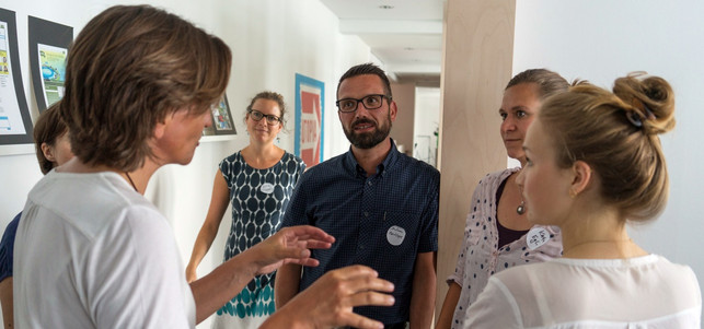 Utopia Social Media Workshop Social: auch in den Pausen wurde angeregt diskutiert