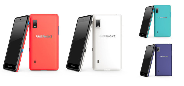 Fairphone 2 neue Cover Fairphone 2 mit verschiedenen anderen Covern