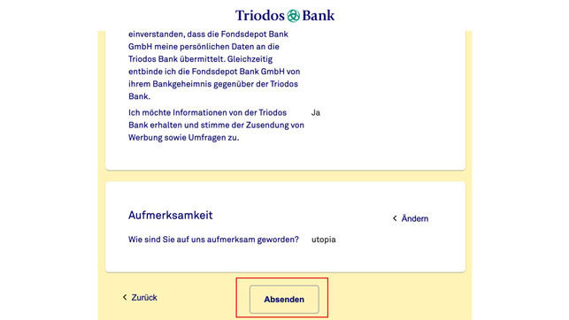 Triodos Fondsdepot Triodos Fondsdepot