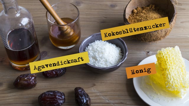 Zuckeralternativen Zuckeralternativen