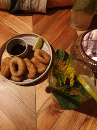 Vegane Calamari bei Ahimsa in München Vegane Calamari bei Ahimsa in München