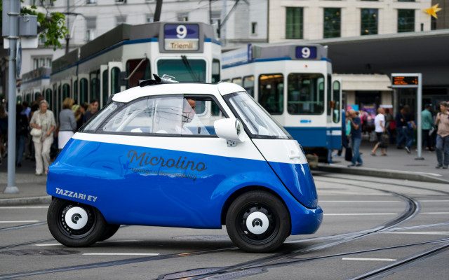 Microlino: kompaktes Elektroauto für die Stadt Microlino Elektroauto