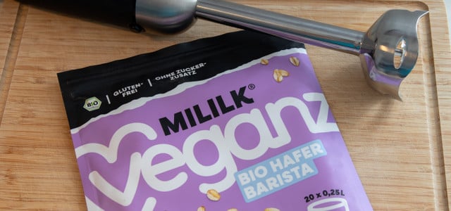 Veganz Mililk Hafermilch-Blätter