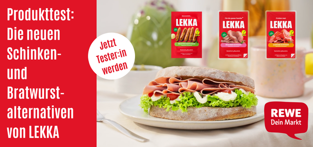 REWE Produkttest LEKKA