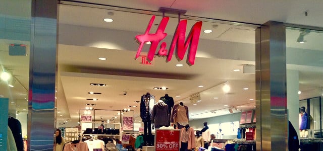 H&M Kleid Mode Kleider Minikleider 