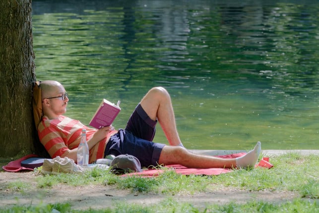 Just relax: this can only be done without a cell phone.