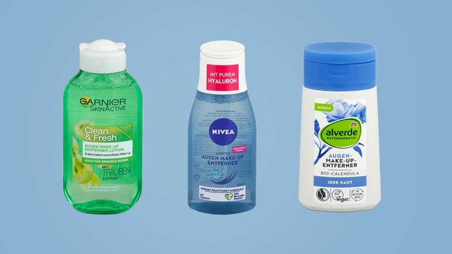 Garnier, Nivea, Alverde: 24 Augen-Make-up-Entferner bei Öko-Test Garnier, Nivea, Alverde: 24 Augen-Make-up-Entferner bei Öko-Test
