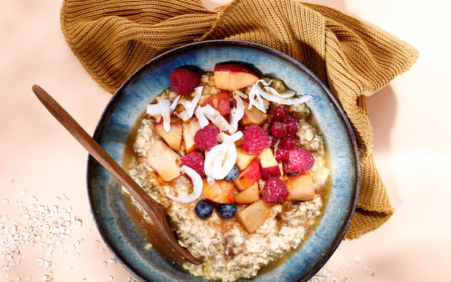 Overnight Oats mit Pflanzendrinks