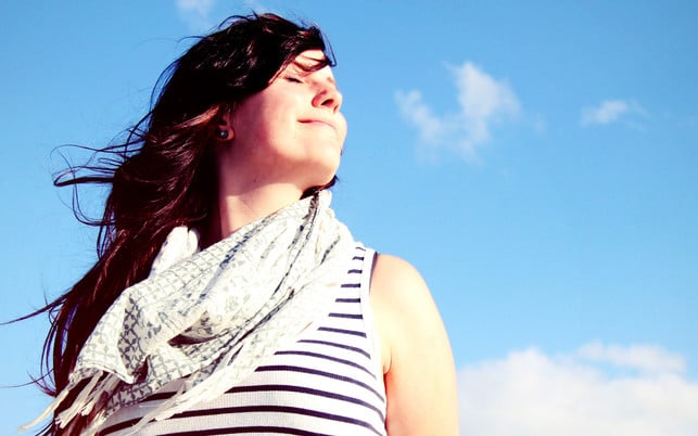 Mindfulness exercise: breathe consciously