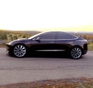 Tesla Model 3 schwarz Elektroauto Tesla Model 3 schwarz Elektroauto